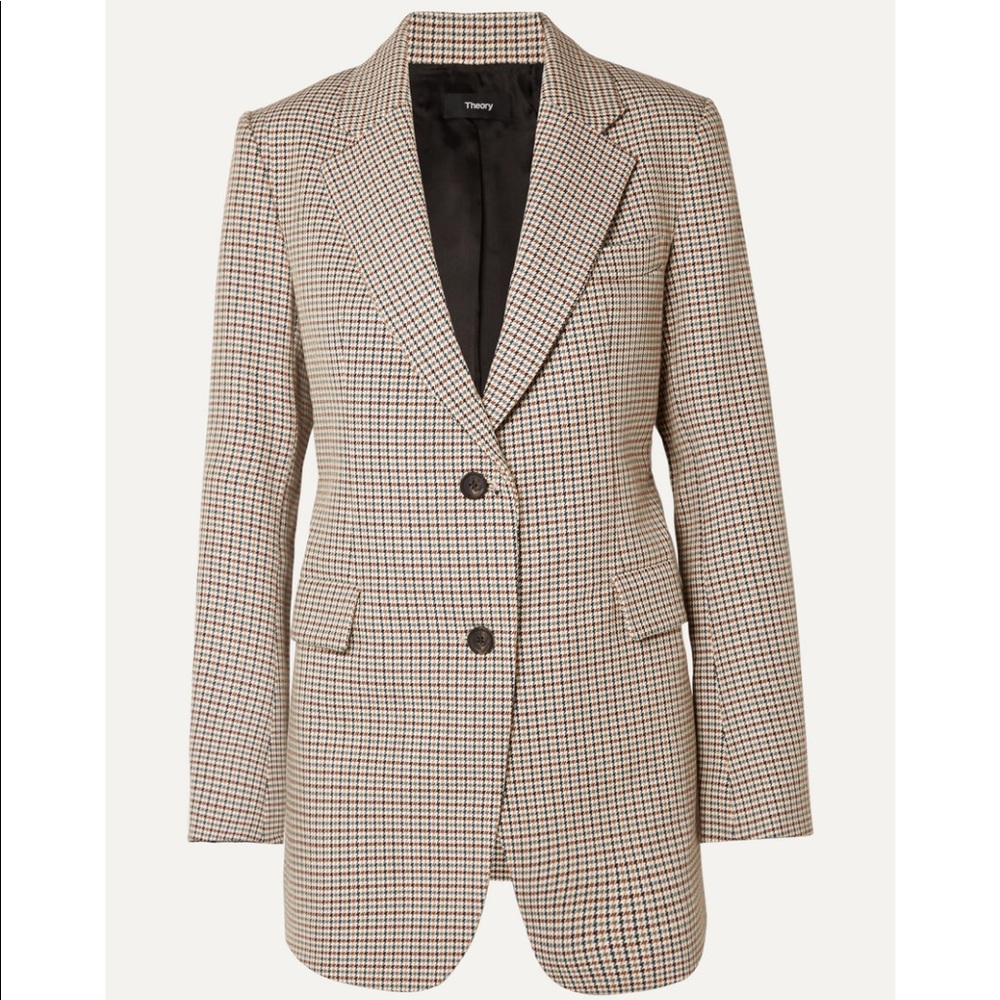 Theory Women’s Houndstooth Blazer Size 2